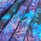 Feldman Premium Indonesian Batik Turquoise & Royal Purple Tie Dye Fabric